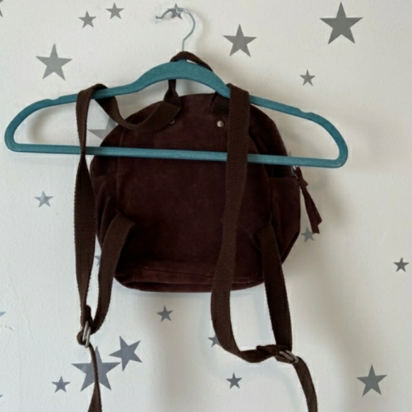 Little dark brown back pack main image 6